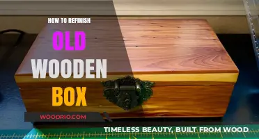 Revive Your Old Wooden Box: A Step-by-Step Refinishing Guide