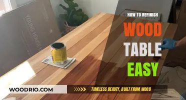 Simple Steps to Refinish Your Wood Table Like a Pro
