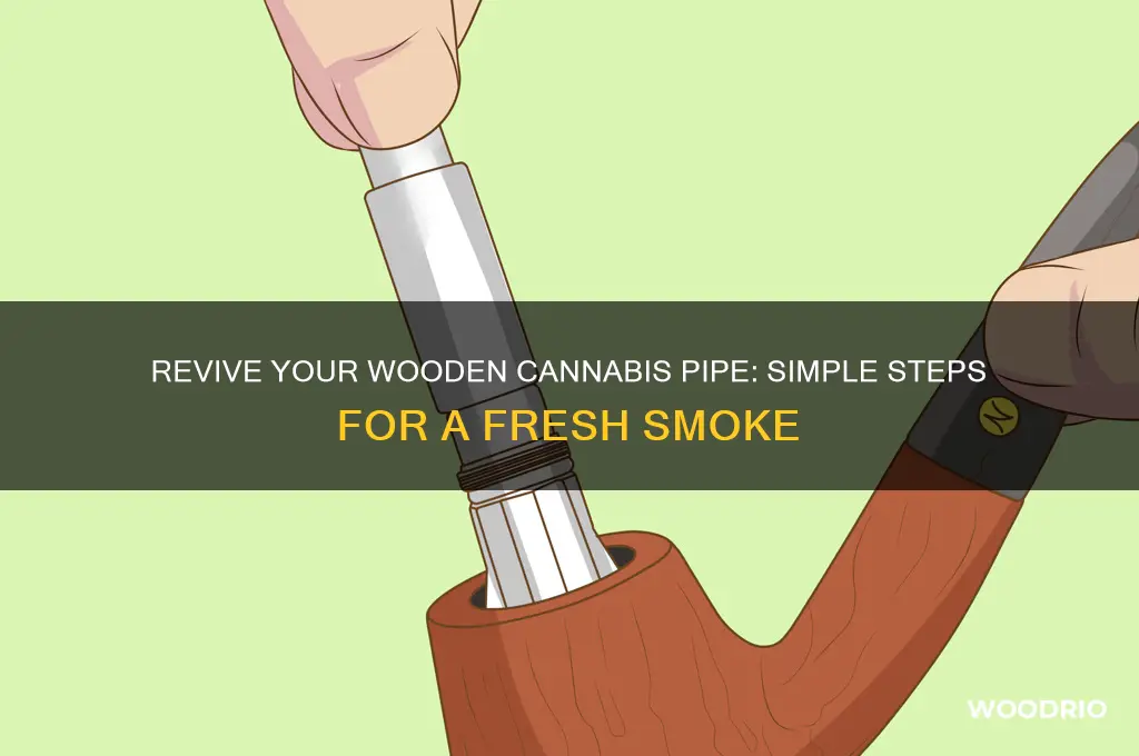 how to refrreesh a wooden cannibus pipe after long nonuse