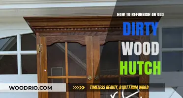 Revive Your Old Wood Hutch: A Step-by-Step Refurbishing Guide