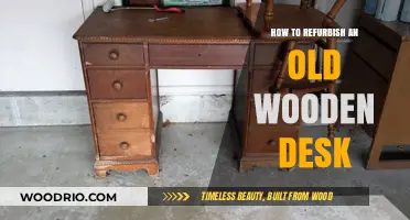 Revive Your Old Wooden Desk: A Step-by-Step Refurbishing Guide