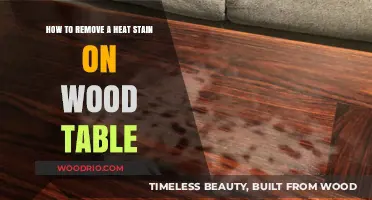 Erasing Heat Marks: A Guide to Restoring Your Wooden Table's Beauty