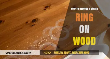 Erasing Water Rings: A Simple Guide to Restoring Wood Surfaces