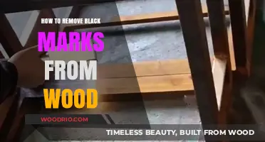 Effortless Wood Restoration: Removing Black Marks and Stains