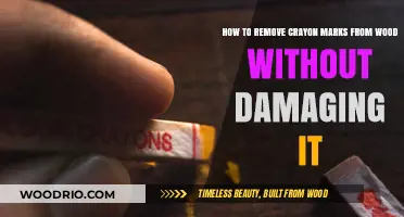 Effortlessly Remove Crayon Marks from Wood: A Damage-Free Guide