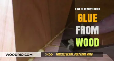 Effective Methods to Remove Dried Glue from Wood Surfaces