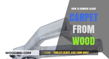 Efficiently Removing Glued Carpet from Wood Floors: A DIY Guide