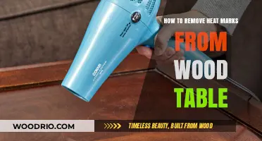 Restoring Your Wood Table: Effective Methods to Remove Heat Marks