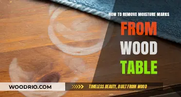 Erasing Water Rings: A Guide to Restoring Your Wooden Table's Beauty