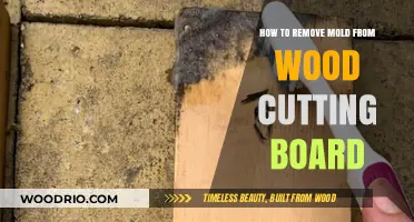 Effective Ways to Remove Mold from Wood Cutting Boards