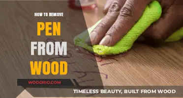 Erasing Mistakes: A Guide to Removing Pen from Wood Surfaces