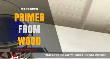 Effortless Primer Removal: A Step-by-Step Guide for Wood Surfaces