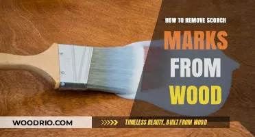 Erasing the Past: Effective Methods to Remove Scorch Marks from Wood Surfaces