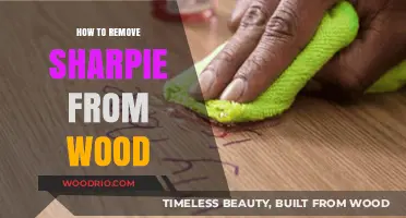Erasing Marks: A Guide to Removing Sharpie from Wood Surfaces