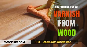 Reviving Wood Surfaces: A Guide to Stain and Varnish Removal