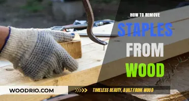 Staple Removal 101: Safely Extracting Staples from Wood Surfaces