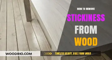 Restoring Wood Surfaces: A Guide to Removing Stickiness Naturally