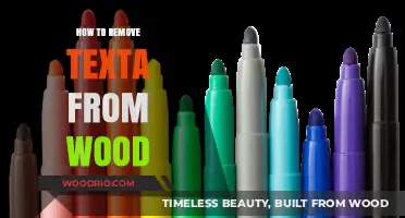 Erasing Mistakes: A Guide to Removing Texta from Wood Surfaces