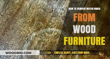 Erasing Water Rings: A Guide to Restoring Wood Furniture