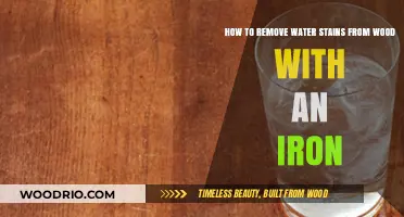 Ironing Out Water Stains: A Simple Guide to Restoring Wood Surfaces