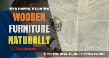Effortlessly Restore Your Wooden Furniture: Natural Water Stain Removal Tips