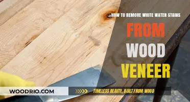 Effortlessly Restore Your Wood Veneer: Removing White Water Stains