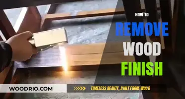 Stripping Away the Old: A Guide to Removing Wood Finish