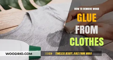 Effective Methods to Remove Wood Glue from Clothes