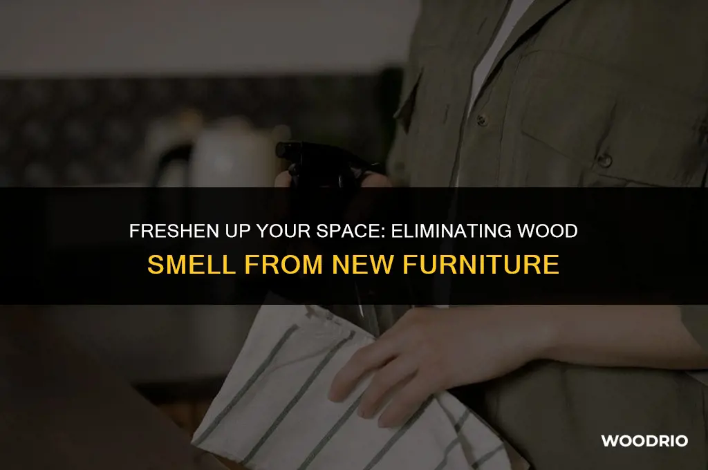 how to remove wood smell from new furniture