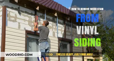 Efficiently Removing Wood Stain from Vinyl Siding: A Comprehensive Guide