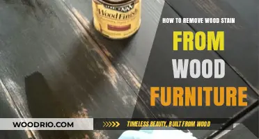 Effortless Wood Stain Removal: Restore Your Furniture's Natural Beauty