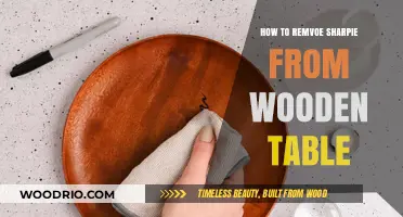 Effective Ways to Remove Sharpie Stains from Wooden Tables