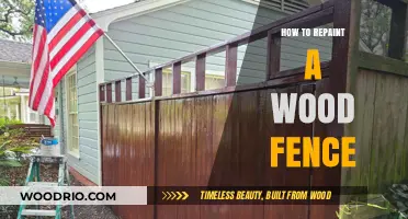 Revitalize Your Wooden Fence: A Step-by-Step Guide to Repainting