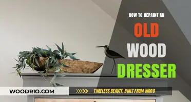 Revive Your Old Wood Dresser: A Step-by-Step Repainting Guide