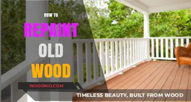 Revive Old Wood: Step-by-Step Guide to Repainting with Ease