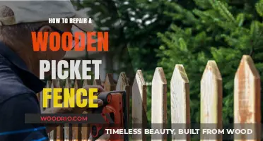 Reviving Your Wooden Picket Fence: A Step-by-Step Repair Guide