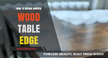 Easy DIY Guide to Repairing Chipped Wood Table Edges
