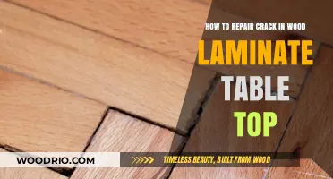 Easy DIY Guide to Fixing Cracks in Wood Laminate Table Tops
