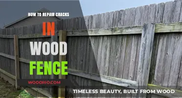 DIY Guide: Fixing Cracks in Your Wooden Fence