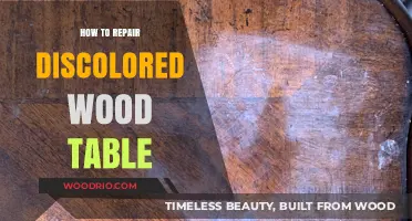 Restoring Your Wood Table: Effective Solutions for Discoloration and Stains