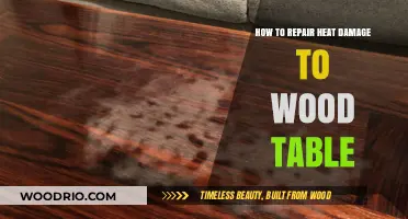 Restoring Wood Tables: Effective Heat Damage Repair Techniques and Tips