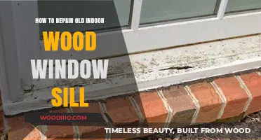 Revive Your Vintage Window Sill: A Step-by-Step Repair Guide