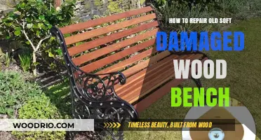 Revive Your Vintage Wood Bench: Easy Repair Guide for Damaged Softwood
