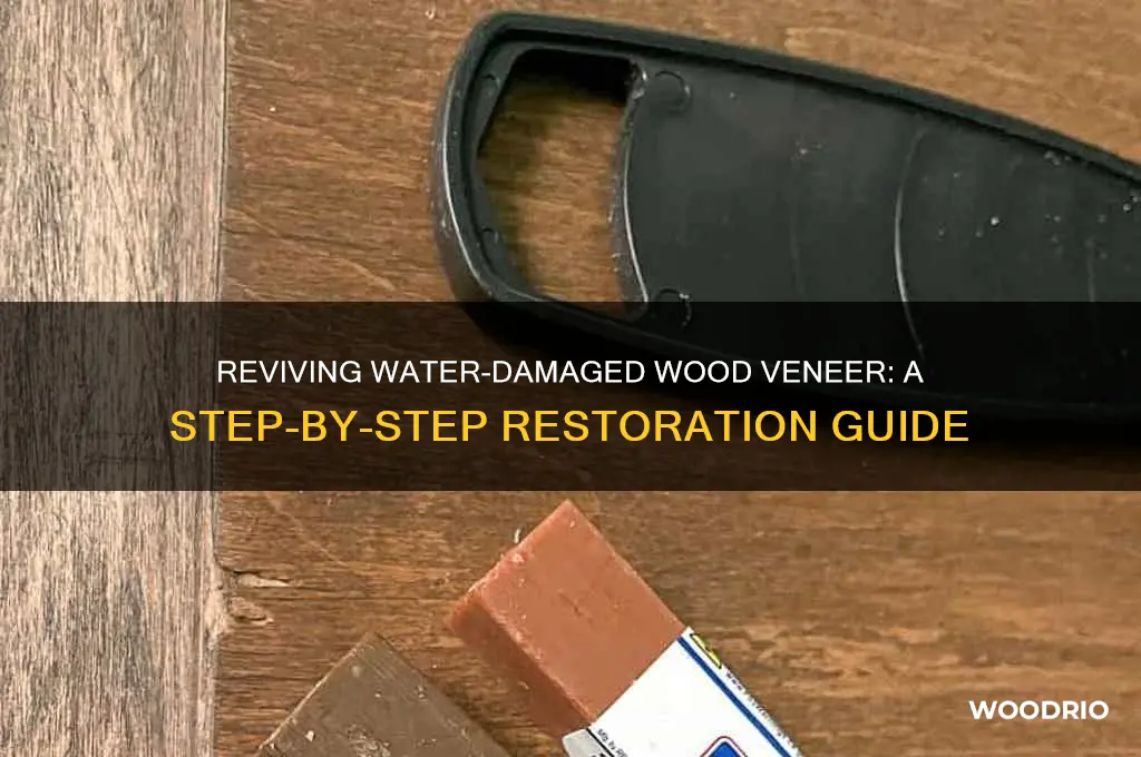 how to repair old water damaged wood veneer