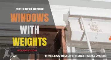 Restoring Historic Charm: A Guide to Repairing Weighted Wood Windows