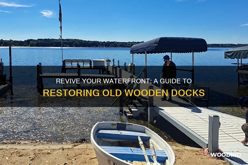 how to repair old wooden dock