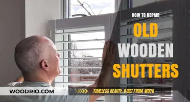 Restoring Vintage Wooden Shutters: A Step-by-Step Repair Guide