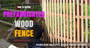 DIY Guide: Restoring Your Prefabricated Wood Fence to Like-New Condition