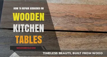 Easy DIY Fixes for Scratches on Wooden Kitchen Tables
