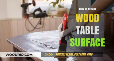 Revive Your Wood Table: Easy Surface Repair Guide for Beginners